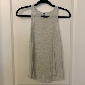 Gray Heathered Tank - Racerback - old Navy - XS